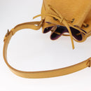 LOUIS VUITTON Epi Petit Noe Shoulder Bag Yellow M44109 LV Auth 162059-7