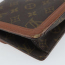 LOUIS VUITTON Monogram Pochette Dam GM Clutch Bag M51810 LV Auth 162060-11