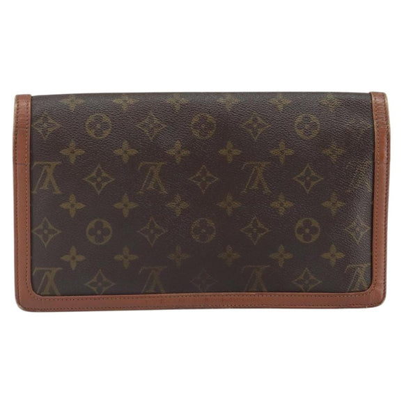 LOUIS VUITTON Monogram Pochette Dam GM Clutch Bag M51810 LV Auth 162060