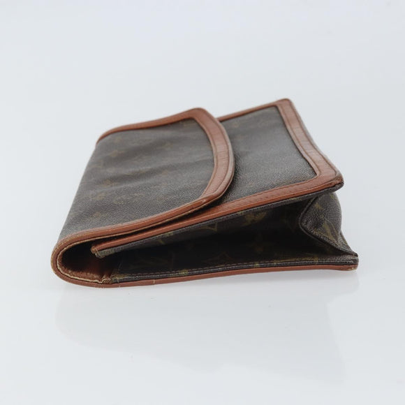 LOUIS VUITTON Monogram Pochette Dam GM Clutch Bag M51810 LV Auth 162060