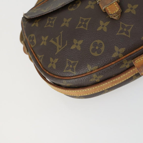 LOUIS VUITTON Monogram Jeune Fille MM Shoulder Bag M51226 LV Auth 162061