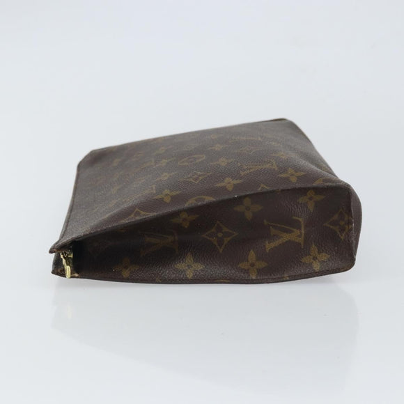 LOUIS VUITTON Monogram Poche Toilette 26 Pouch M47542 LV Auth 162065
