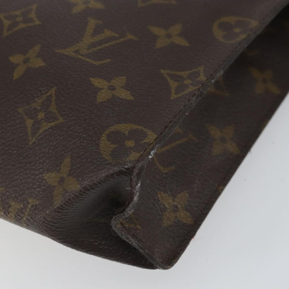 LOUIS VUITTON Monogram Poche Toilette 26 Pouch M47542 LV Auth 162065
