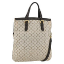 LOUIS VUITTON Monogram Mini Françoise Tote Bag 2Way Khaki M92209 LV Auth 162070-1