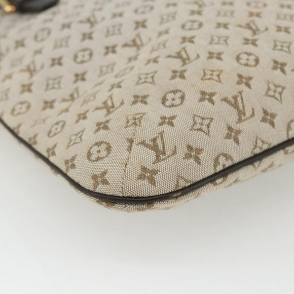 LOUIS VUITTON Monogram Mini Françoise Tote Bag 2Way Khaki M92209 LV Auth 162070