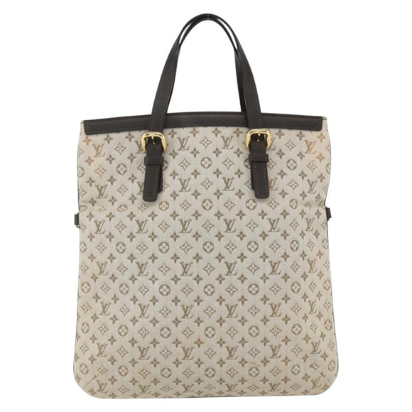 LOUIS VUITTON Monogram Mini Françoise Tote Bag 2Way Khaki M92209 LV Auth 162070