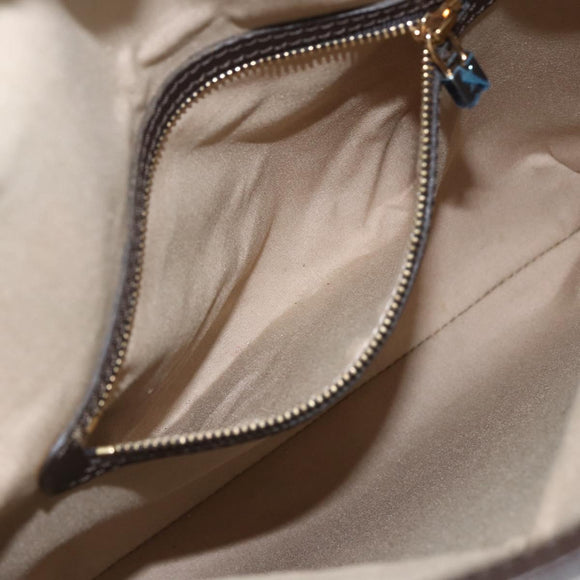 LOUIS VUITTON Monogram Mini Françoise Tote Bag 2Way Khaki M92209 LV Auth 162070