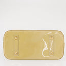 LOUIS VUITTON Monogram Vernis Alma PM Hand Bag Broncorail M91445 LV Auth 162076-6