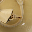 LOUIS VUITTON Monogram Vernis Alma PM Hand Bag Broncorail M91445 LV Auth 162076-10