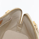 LOUIS VUITTON Monogram Vernis Alma PM Hand Bag Broncorail M91445 LV Auth 162077-20