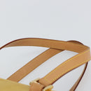LOUIS VUITTON Monogram Vernis Columbus Tote Bag Beige M91023 LV Auth 162080-8