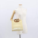 LOUIS VUITTON Monogram Vernis Maple Drive Hand Bag Perle M91378 LV Auth 162082-21