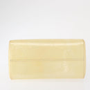 LOUIS VUITTON Monogram Vernis Maple Drive Hand Bag Perle M91378 LV Auth 162082-5