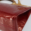 LOUIS VUITTON Vernis Roxbury Drive Bag 2way Pomme D'amour M91987 LV Auth 162085-9