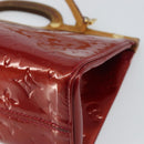 LOUIS VUITTON Vernis Roxbury Drive Bag 2way Pomme D'amour M91987 LV Auth 162085-17