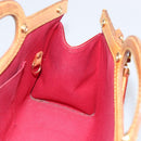 LOUIS VUITTON Vernis Roxbury Drive Bag 2way Pomme D'amour M91987 LV Auth 162085-21