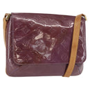 LOUIS VUITTON Vernis Thompson Street Bag Purple Viole M91095 Auth 162088-1