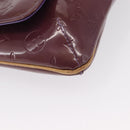 LOUIS VUITTON Vernis Thompson Street Bag Purple Viole M91095 Auth 162088-14