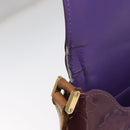 LOUIS VUITTON Vernis Thompson Street Bag Purple Viole M91095 Auth 162088-10