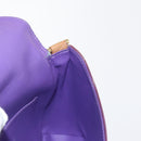 LOUIS VUITTON Vernis Thompson Street Bag Purple Viole M91095 Auth 162088-19