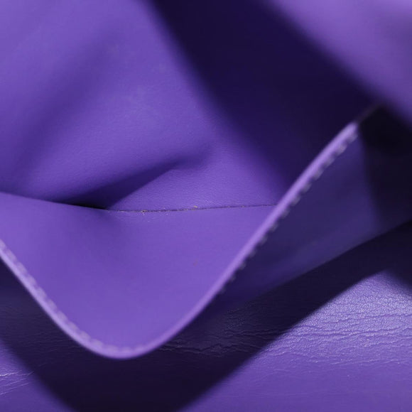 LOUIS VUITTON Vernis Thompson Street Bag Purple Viole M91095 Auth 162088