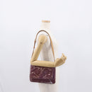 LOUIS VUITTON Vernis Thompson Street Bag Purple Viole M91095 Auth 162088-22