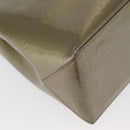 LOUIS VUITTON Monogram Vernis Wilshire PM Bag Gris Art Deco M91627 Auth 162090-15