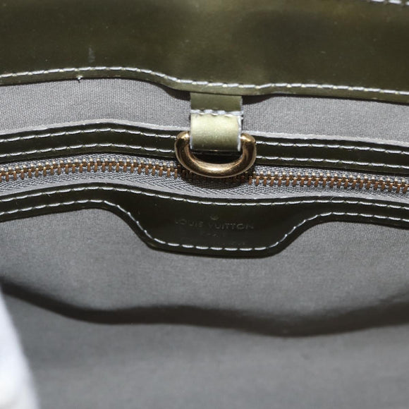 LOUIS VUITTON Monogram Vernis Wilshire PM Bag Gris Art Deco M91627 Auth 162090