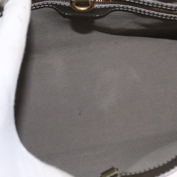LOUIS VUITTON Monogram Vernis Wilshire PM Bag Gris Art Deco M91627 Auth 162090