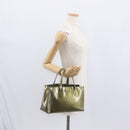 LOUIS VUITTON Monogram Vernis Wilshire PM Bag Gris Art Deco M91627 Auth 162090-22