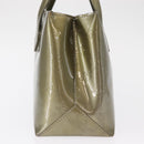 LOUIS VUITTON Monogram Vernis Wilshire PM Bag Gris Art Deco M91627 Auth 162090-4