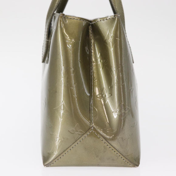 LOUIS VUITTON Monogram Vernis Wilshire PM Bag Gris Art Deco M91627 Auth 162090