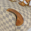 LOUIS VUITTON Damier Azur Hampstead PM Tote Bag N51207 LV Auth 162093-9