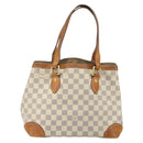 LOUIS VUITTON Damier Azur Hampstead PM Tote Bag N51207 LV Auth 162093-2