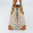 LOUIS VUITTON Damier Azur Hampstead PM Tote Bag N51207 LV Auth 162093-4