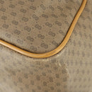 GUCCI Micro GG Supreme Web Sherry Line Bag PVC Beige 012 39 0291 Auth 162095-16