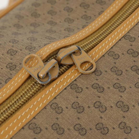GUCCI Micro GG Supreme Web Sherry Line Bag PVC Beige 012 39 0291 Auth 162095