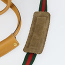 GUCCI Micro GG Supreme Web Sherry Line Bag PVC Beige 012 39 0291 Auth 162095-8