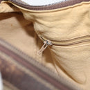 GUCCI GG Supreme Web Sherry Line Bag PVC Beige Gold 012 3842 33 39 Auth 162096-21