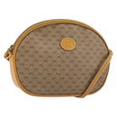 GUCCI Micro GG Supreme Shoulder Bag PVC Beige Gold 007 89 0094 Auth 162099-1