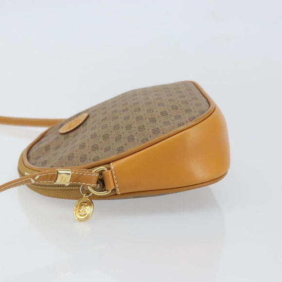 GUCCI Micro GG Supreme Shoulder Bag PVC Beige Gold 007 89 0094 Auth 162099