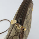 GUCCI GG Supreme Shoulder Bag PVC Beige Gold 56 02 068 Auth 162104-15