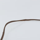 GUCCI GG Supreme Web Sherry Line Bag PVC Beige Gold 156 02 066 Auth 162107-8