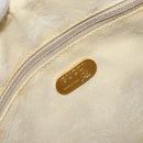 GUCCI Clutch Bag Leather Black Gold Auth 162110-10