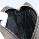 GUCCI GG Canvas Shoulder Bag Black Silver 101680 Auth 162111-19
