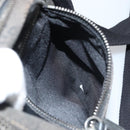 GUCCI GG Canvas Shoulder Bag Black Silver 101680 Auth 162111-21