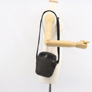 GUCCI GG Canvas Shoulder Bag Black Silver 101680 Auth 162111-23