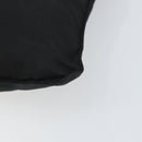 PRADA Shoulder Bag Nylon Black Silver Auth 162132-10