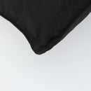 PRADA Shoulder Bag Nylon Black Silver Auth 162132-11