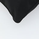 PRADA Shoulder Bag Nylon Black Silver Auth 162132-13